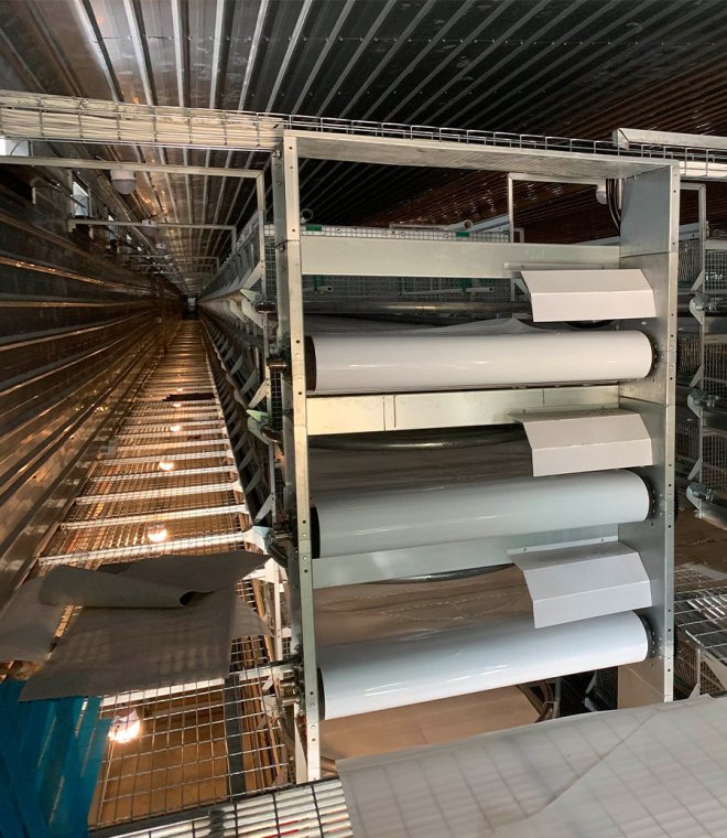 舍内鸡粪输送系统